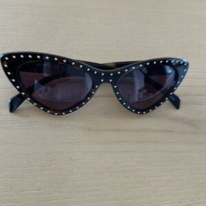 MOSCHINO
52MM Studded Cat Eye Sunglasses